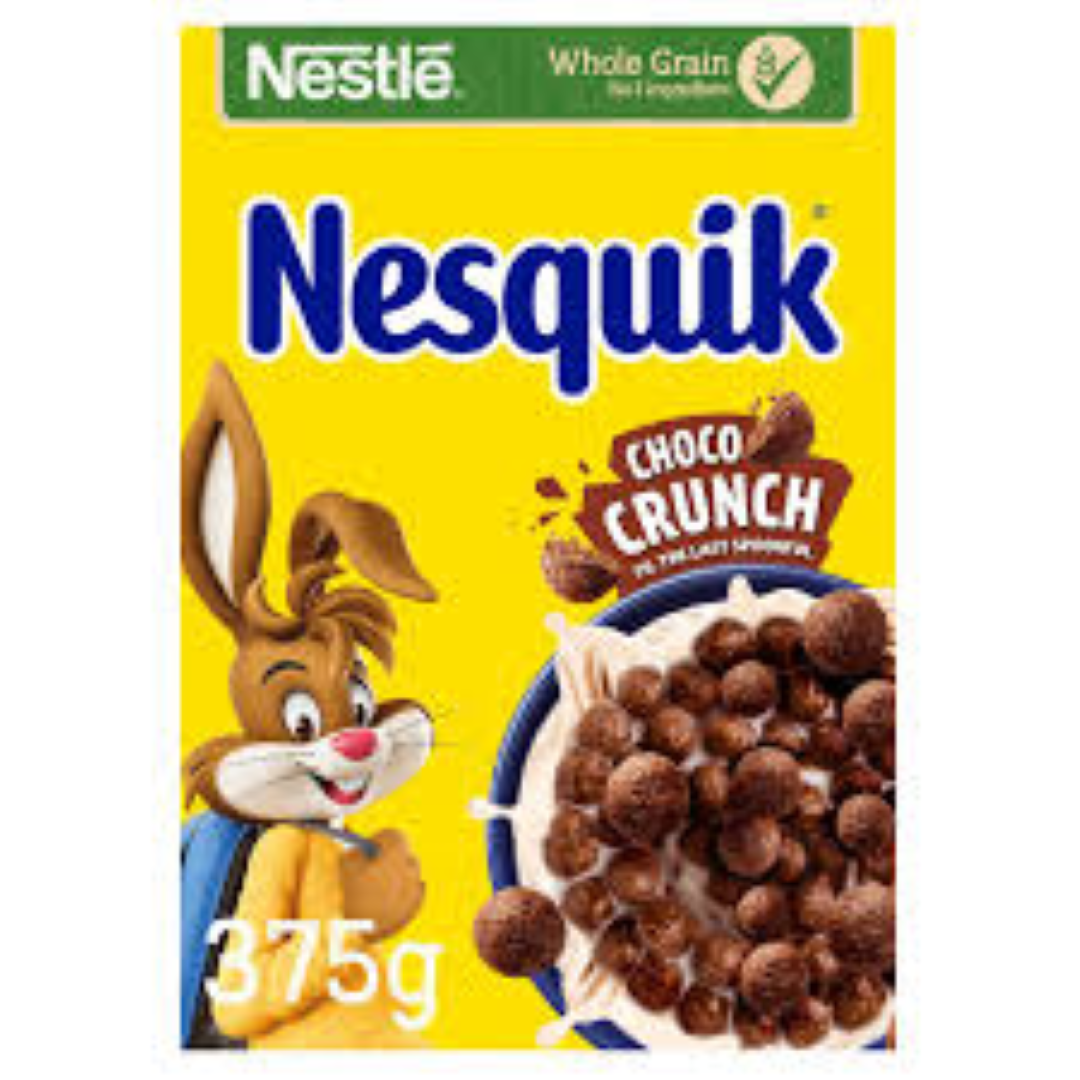 NESTLE NESQUIK CHOCO CRUNCH 375G